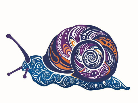 Paisley Purple Snail