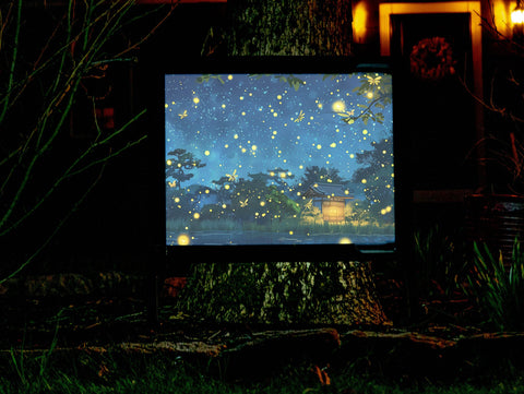 Firefly Twilight Lake Garden Decor